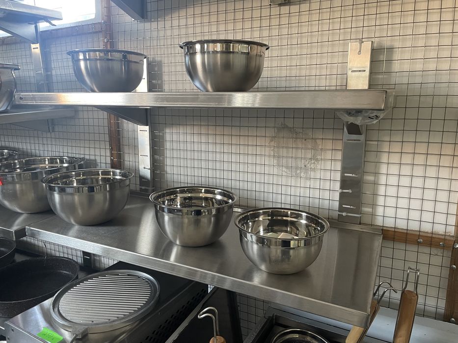 Рафт за стена от неръждаема стомана Размери