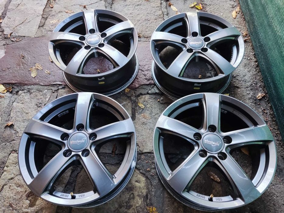 16 цола 5x112 лети джанти Wheelworld 5х112 ЕТ46 Skoda VW Seat