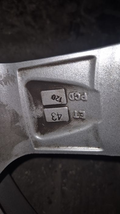 Джанти BMW 5х120 16 j7 et43