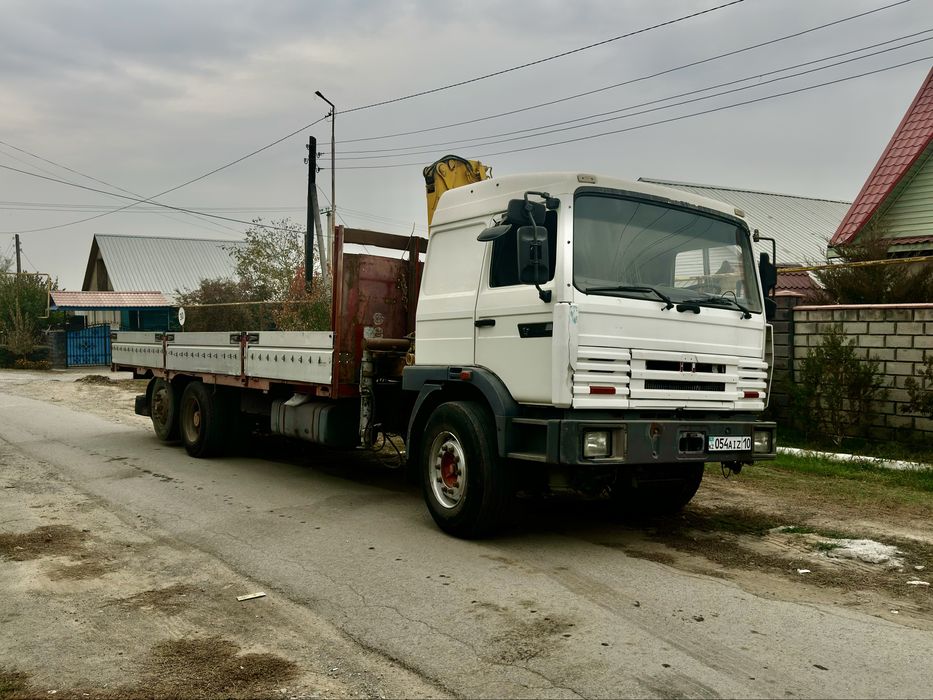 Манипулятор Renault Midliner 1996г, 9.6м стрела, 7.2м борт, г/п - 4т