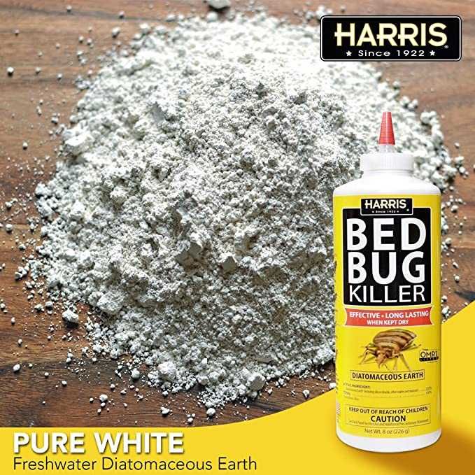 Средство от клопов Harris Bed Bug Killer, Diatomaceous Earth Powder