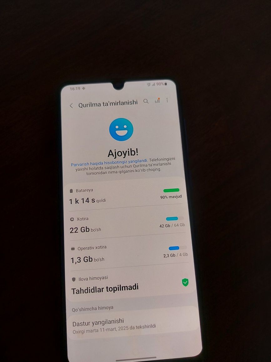 Samsung galaxy A31