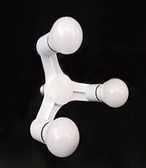 Adaptor bec E27 (dulie normala) 3 in 1. Mai multa lumina ff simplu!