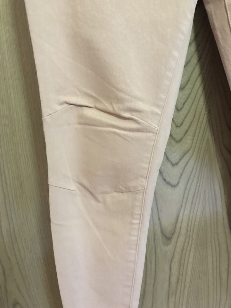 Pantaloni Blugi Jeans C&A crem nude, mar 42