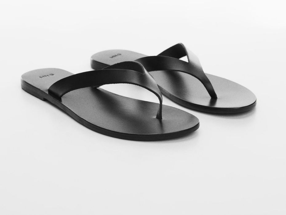 Sandale din piele cu barete 38