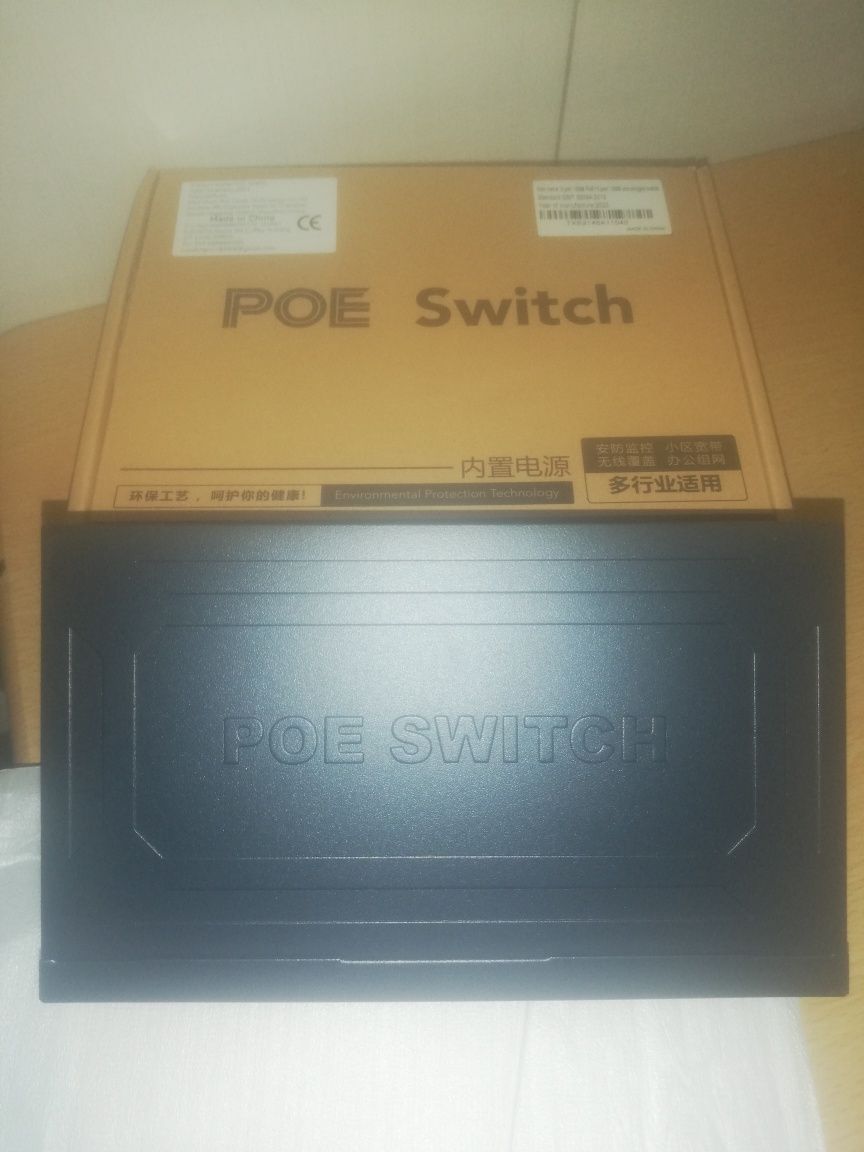 Switch Poe 8 canale+2 uplink