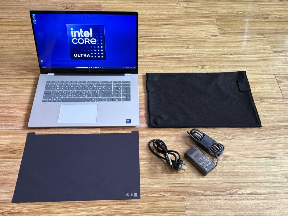 НОВ!17.3 HP OmniBook Touch`Ultra 7-256V/16GB DDR5/1TB SSD/Гаранция 22м