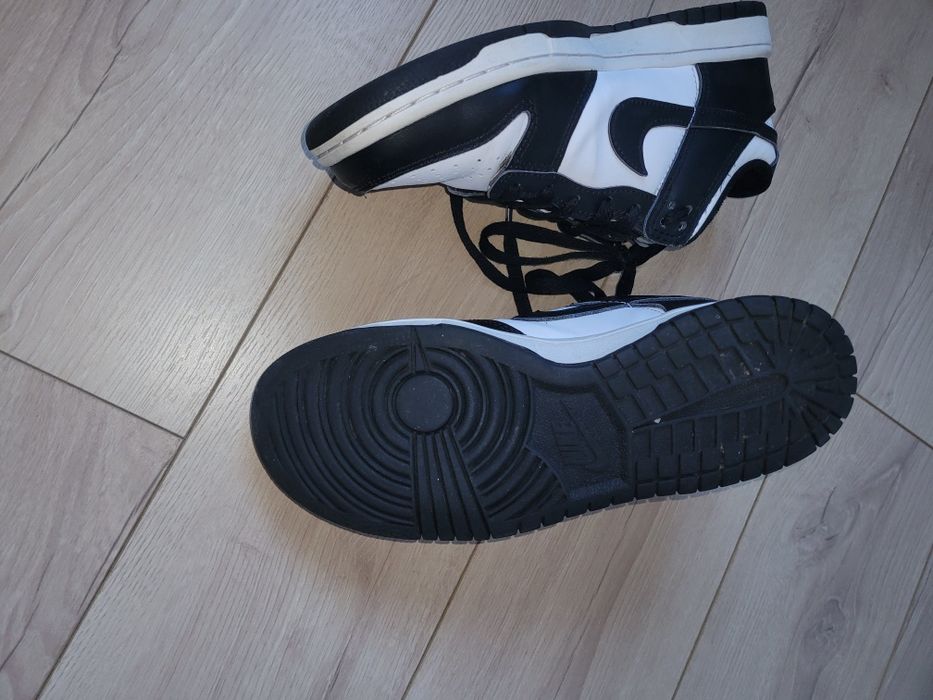 Маратонки Nike panda черно-бели