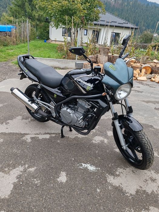 Kawasaki Er5,29780km,fab.11.2004,revizii la zi