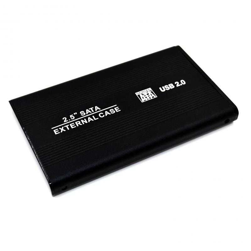 HDD 2.5'' Portable Case USB 2.0, BET-254, Black новый в упаковке.