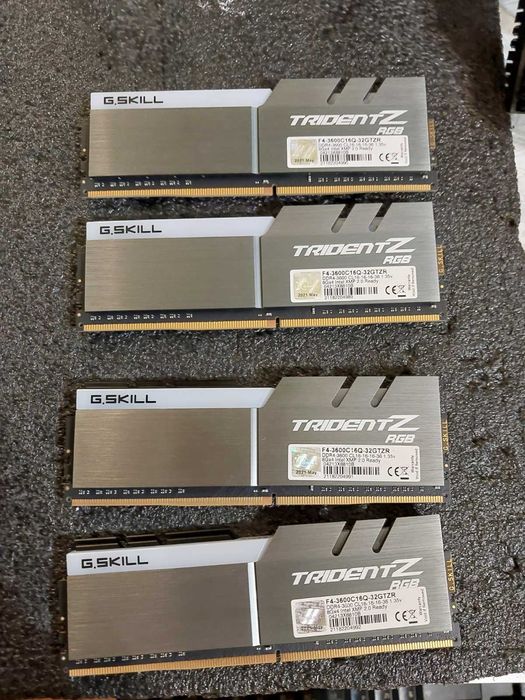 16GB DDR4 3600Mhz CL16 - G.Skill TridentZ RGB