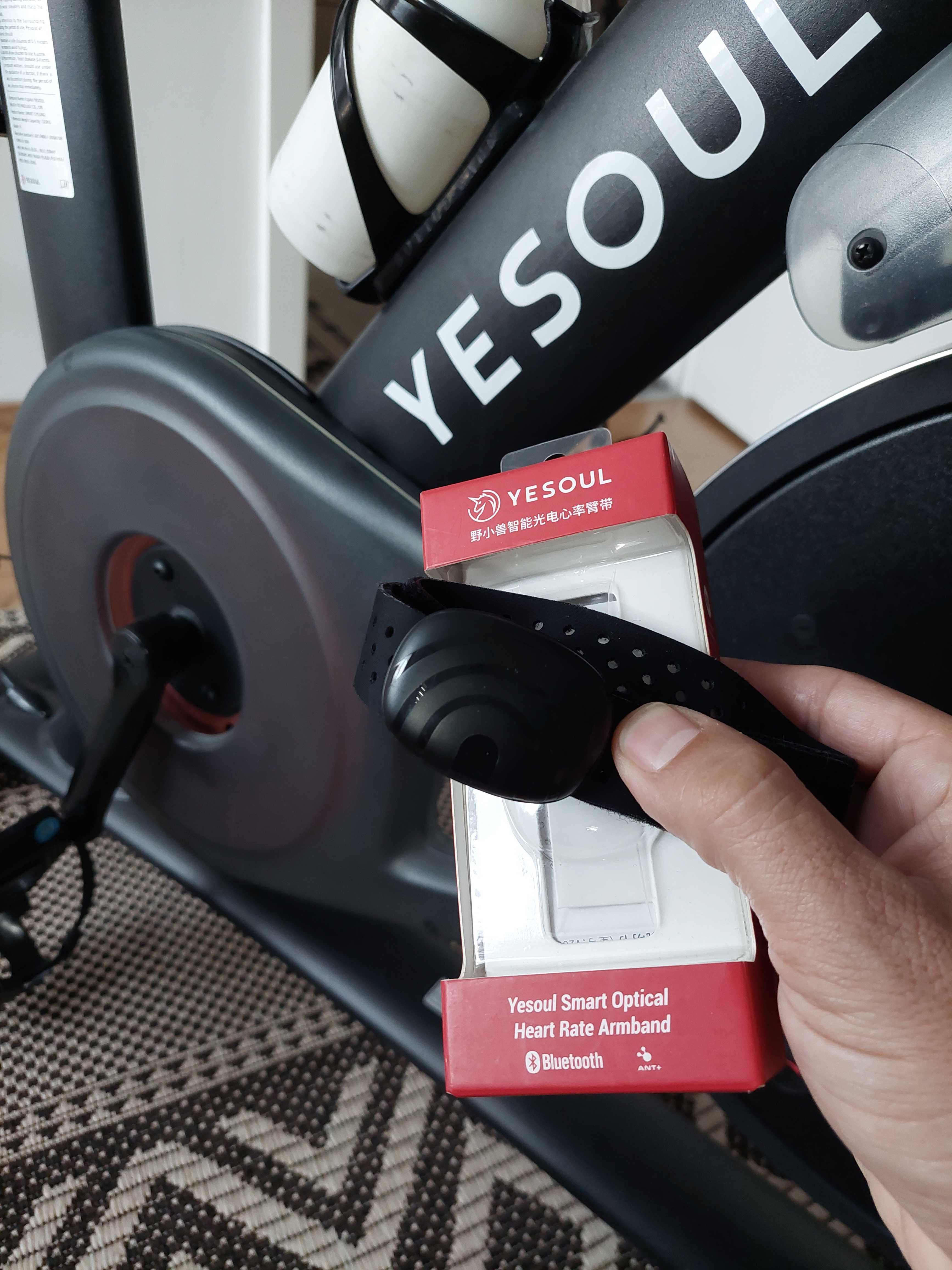 Bicicleta spinning smart Yesoul S3 Pro, rezistenta magnetica