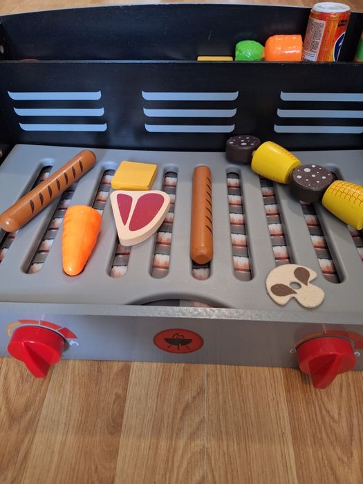 Детска дървена скара