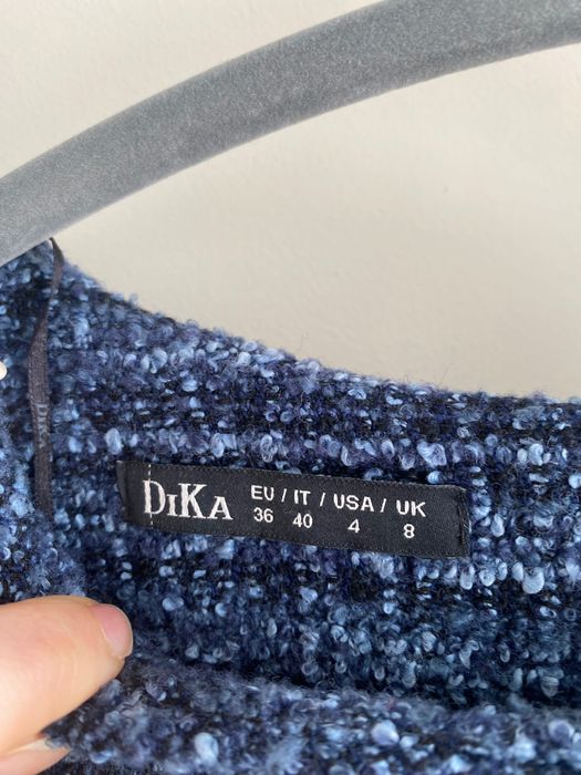 Рокля Dika букле тъмносиньо размер S