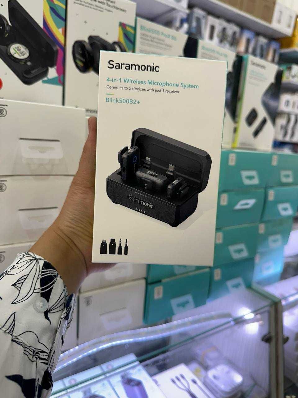 Saramonic Blink500 B2+ Беспроводной петличный микрофон ЕСТЬДОСТАВКА