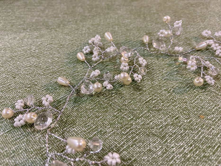 Accesoriu par mireasa, 40 cm