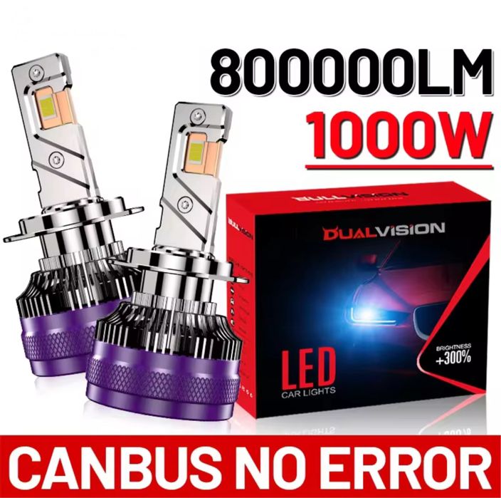 Set becuri Led bec H7 Audi Bmw Skoda Toyota Hyunda opel seat dacia