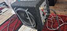 Subwoofer auto activ  Blaupunkt gtb 8200a