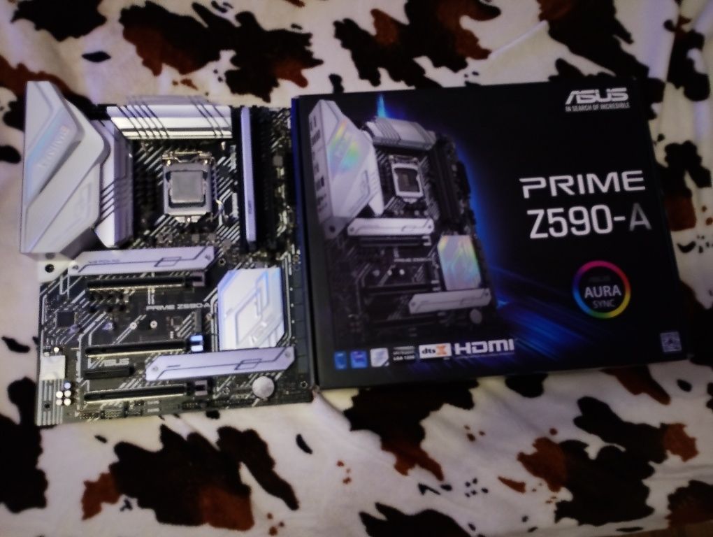 Asus prime z590-A + дъно и процесор