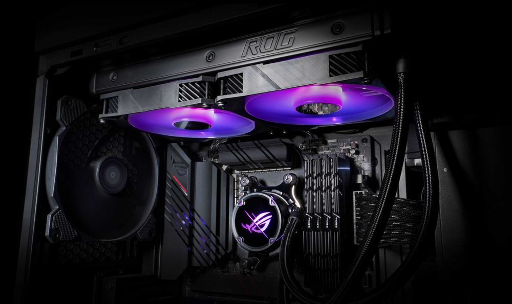 Водно охлаждане ASUS ROG Strix LC II 240 ARGB Гаранция AM4/AM5 LGA1700