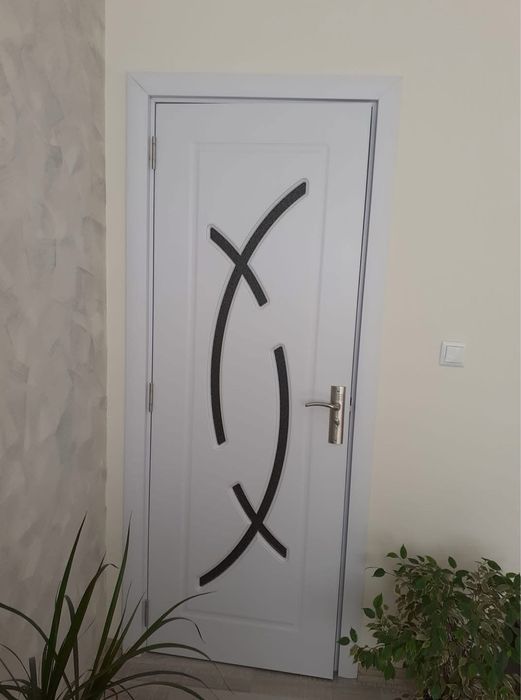 Интериорна HDF врата модел 033, цвят Златен Дъб