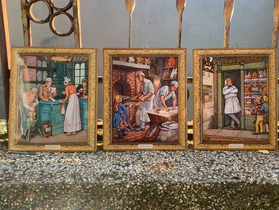 лот метални табели картини