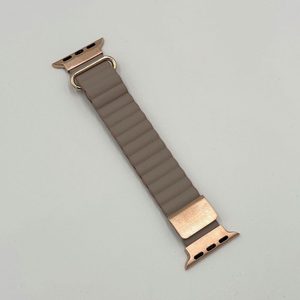Кожена каишка с магнит за Apple Watch ULTRA/SE2/SE/10/9/8/7/6/5/4/3