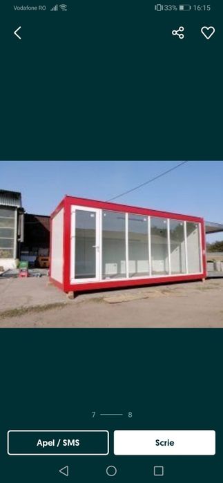 Vand container modulare tip birou