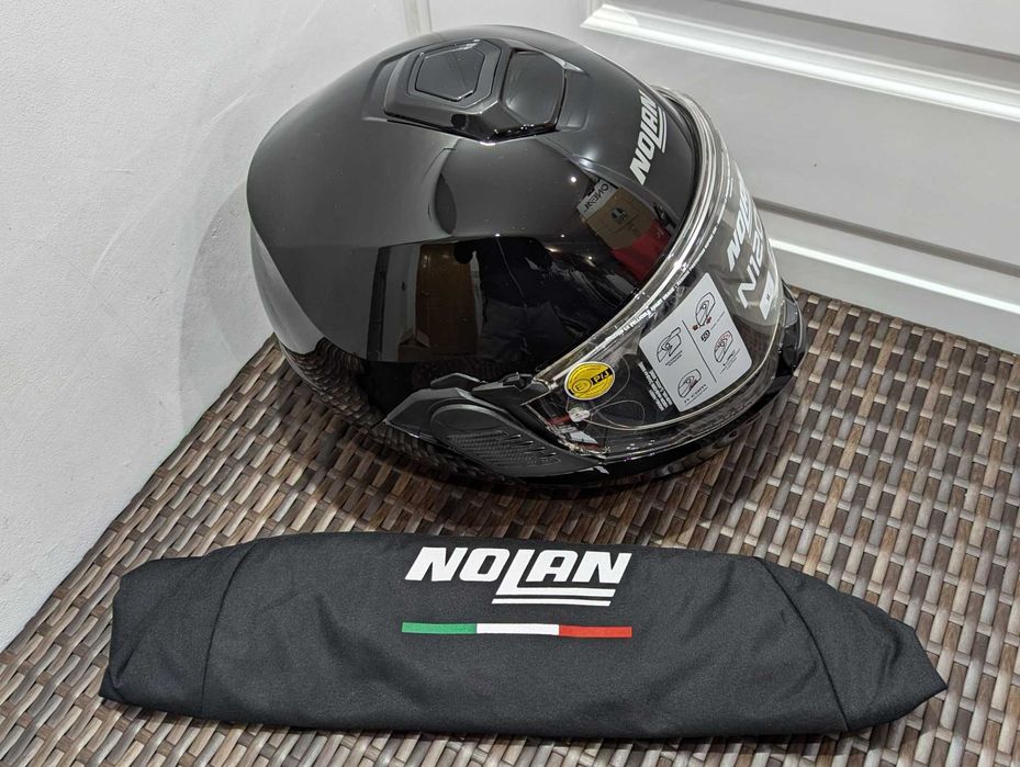 Casca moto Nolan N120-1 N-Com, marime XL -Flip-back, ochelari de soare