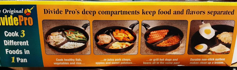 Комплект тигани "Divide Pro" 3 в 1