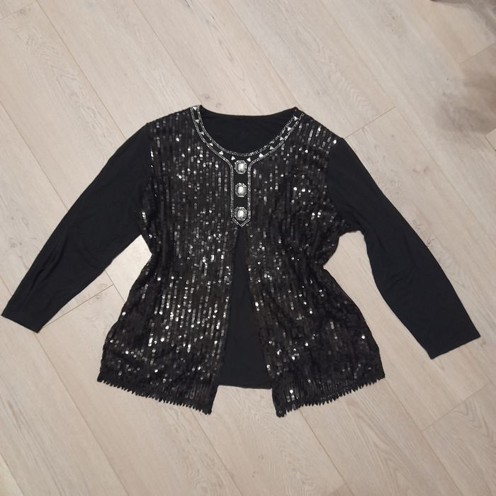 Bluza cu paiete marimea 48