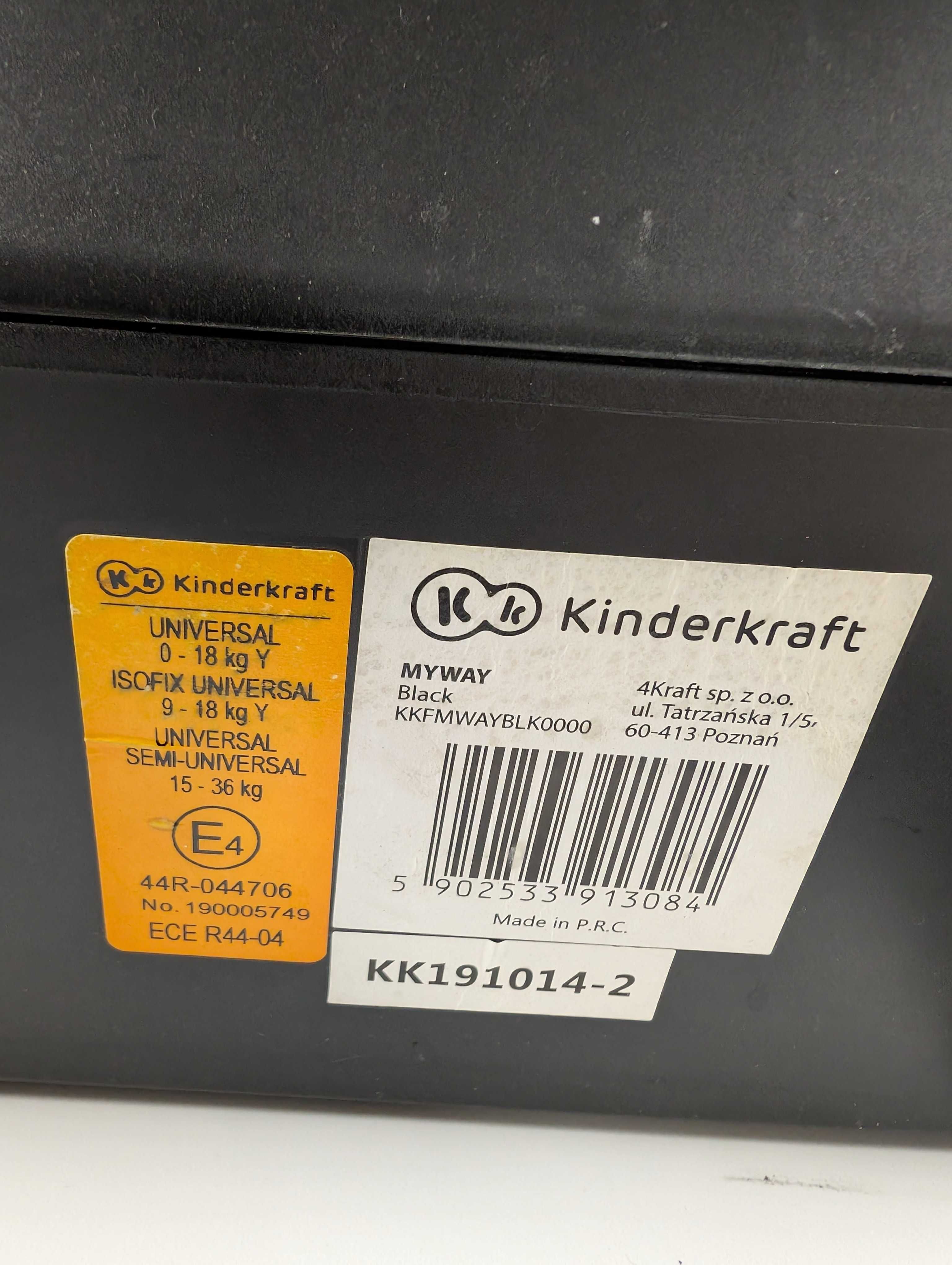 Детско столче KINDERKRAFT MYWAY с iSofix