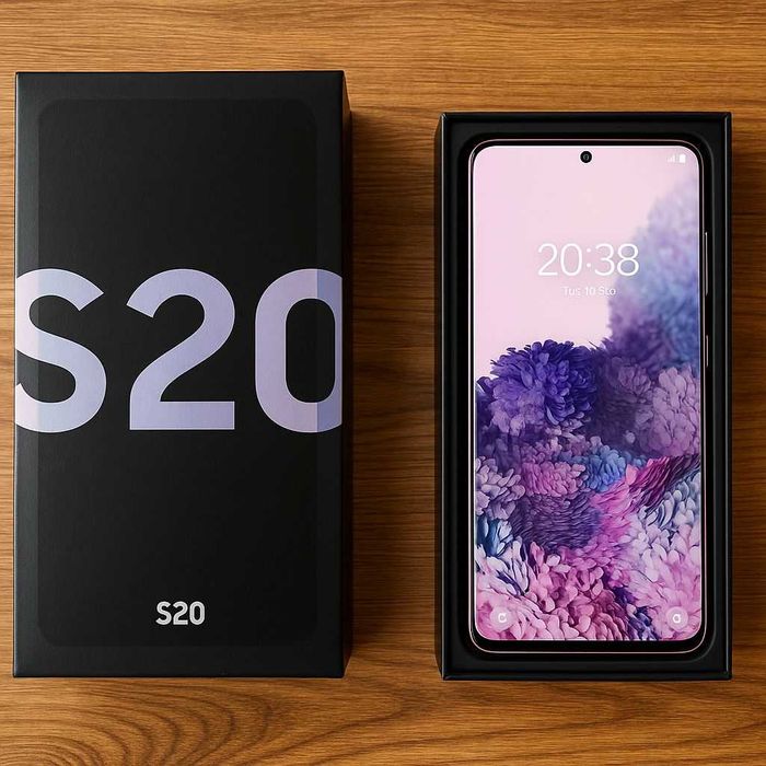 Samsung Galaxy S20 Розов КАТО НОВ