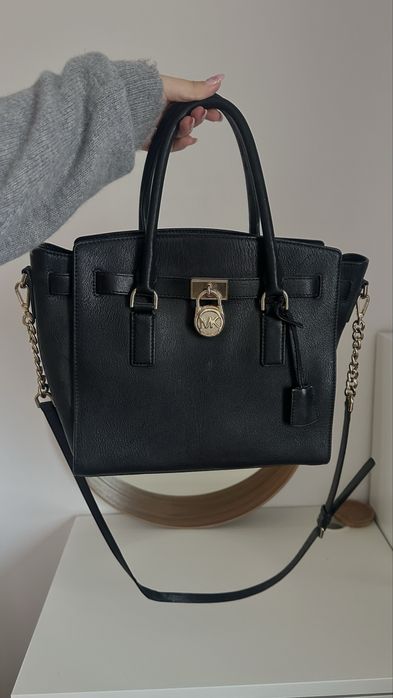 Geantă piele naturală Michael Kors