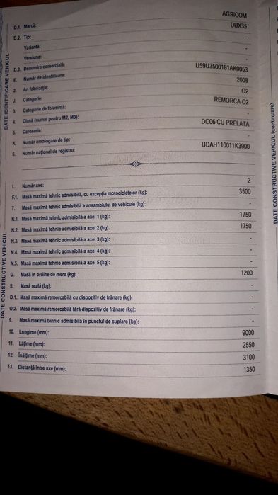 Remorca   agricom