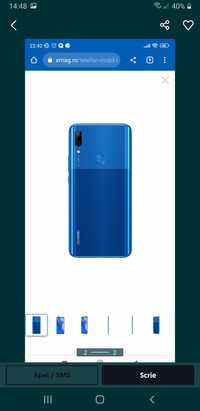 vand telefon huawei p smart zet telefon este folosit fara zgarieturi