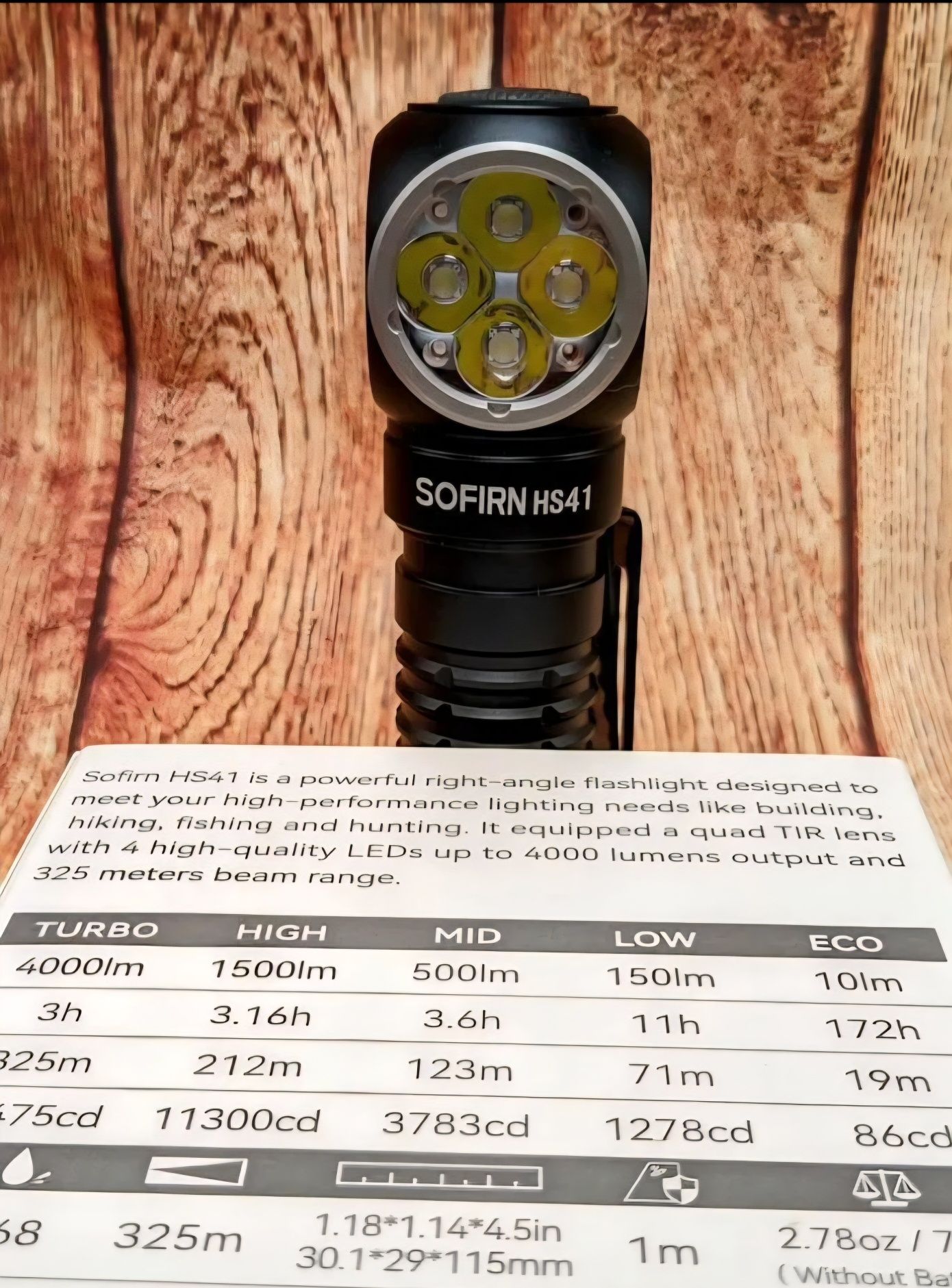 Фонарь Sofirn HS41