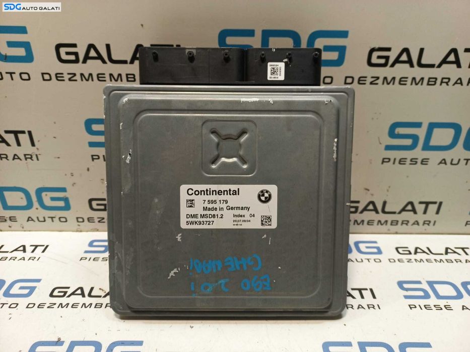 Kit Pornire ECU Calculator Motor Modul Imobilizator Cheie Contacta BMW Seria 3 E90 E91 328 320 2.0 N43 2004 - 2011 Cod 61.35 9187536 - 01 7595179 [L0634] [L0635] [L0636]