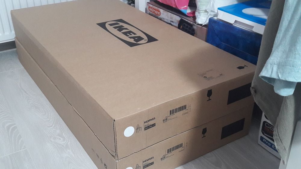 Ikea Hemnes Masuta/masa/birou toaleta+oglinda NOUA SIGILATA