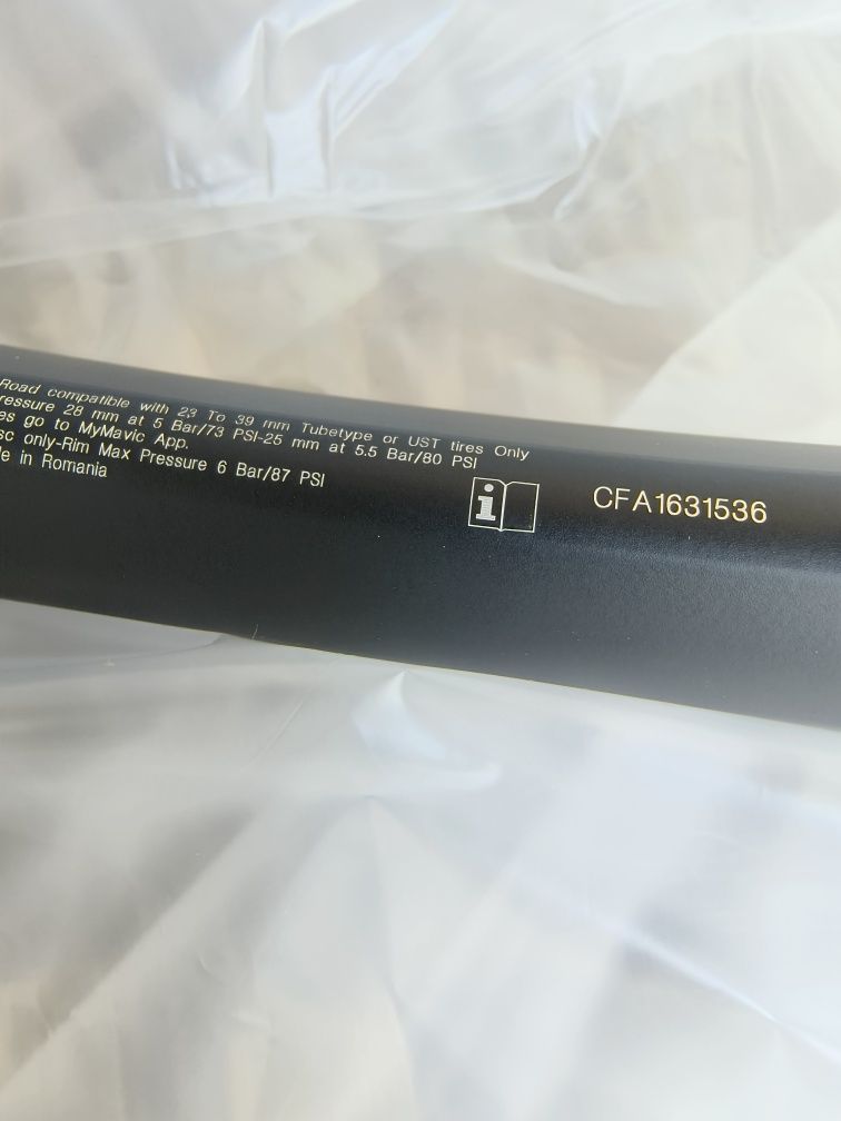 Предна капла Mavic Aksium Evo UST 12x100 Centerlock