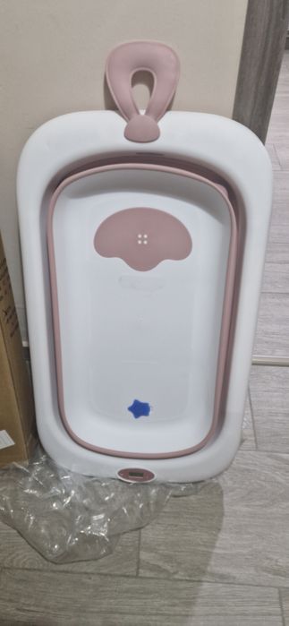 Cadita Little Mom Bubble Pink pliabila