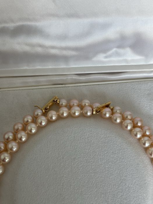 Colier Perle Naturale de cea mai inalta calitate 58,88 gr AAAA