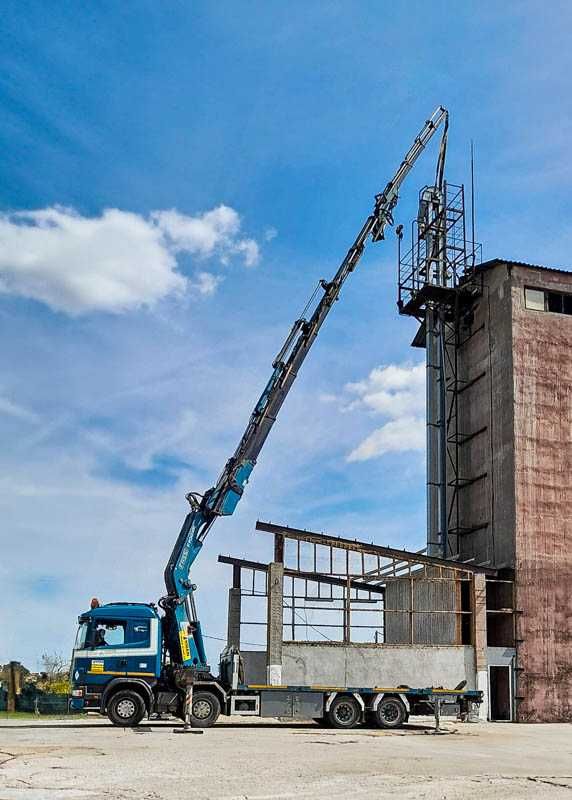 Inchirieri Camion Macara HIAB/Stivuitoare/Cilindru Compactor/Generator