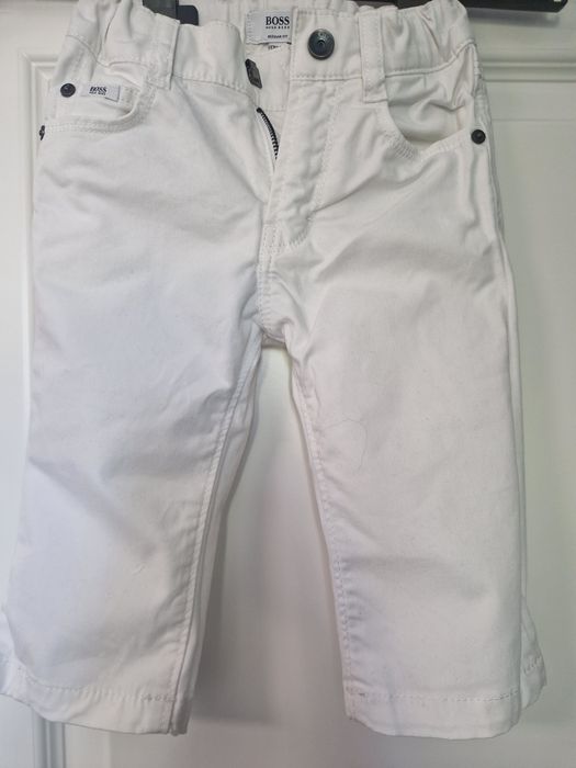 Pantaloni Hugo Boss, băiat 9-12 luni
