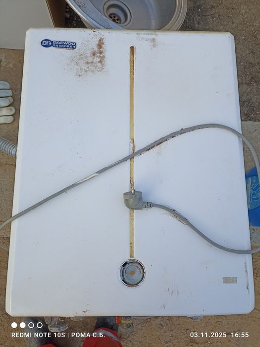 Газовый котёл Дэу на запчасти
