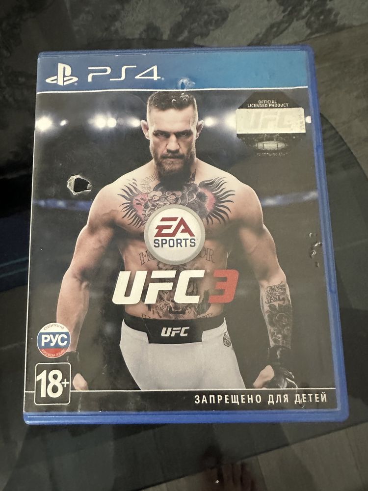 Продам диск Ps 4 UFC 3 ufc ufc