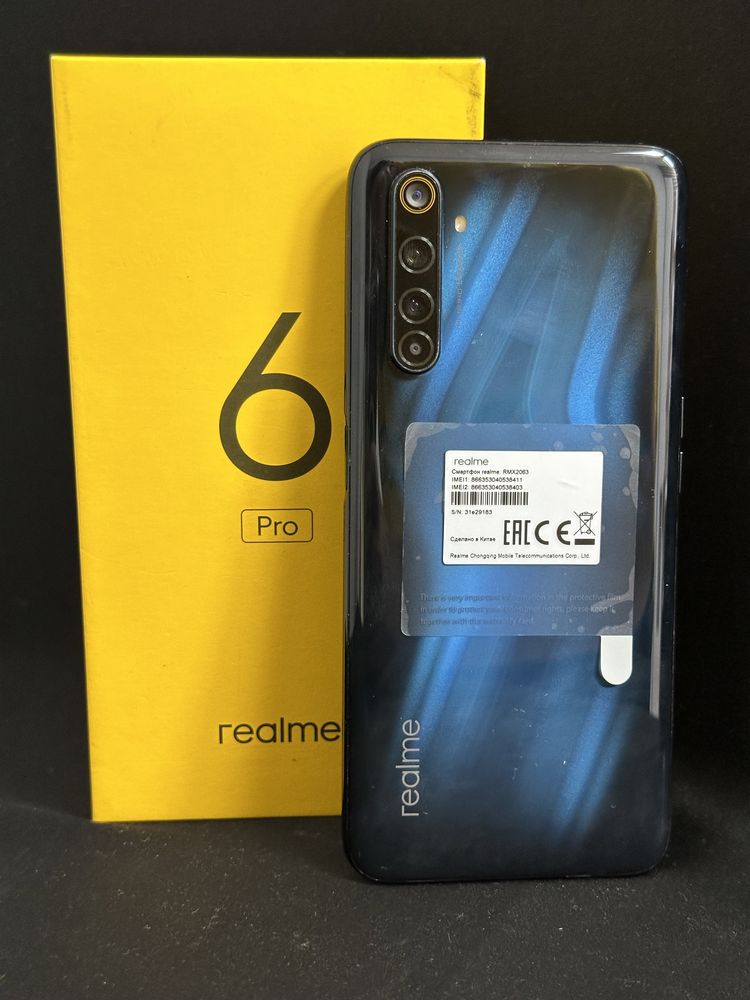 Realme 6 Pro (г.Тараз 7мкр 12/2) номер лота 287378