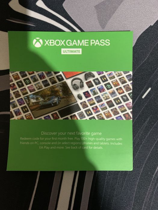 Xbox game pass 1 luna