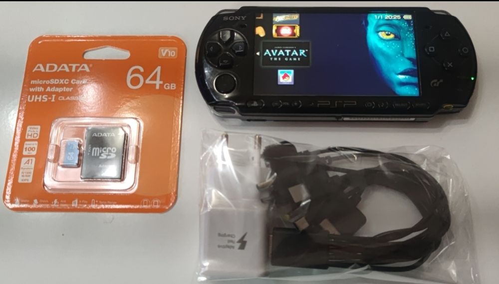 PSP-3004+64gb+200 Игри