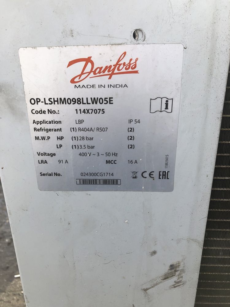 Agregat Frigorific Danfoss Optyma (Tecumseh,Embraco,Cubigel)